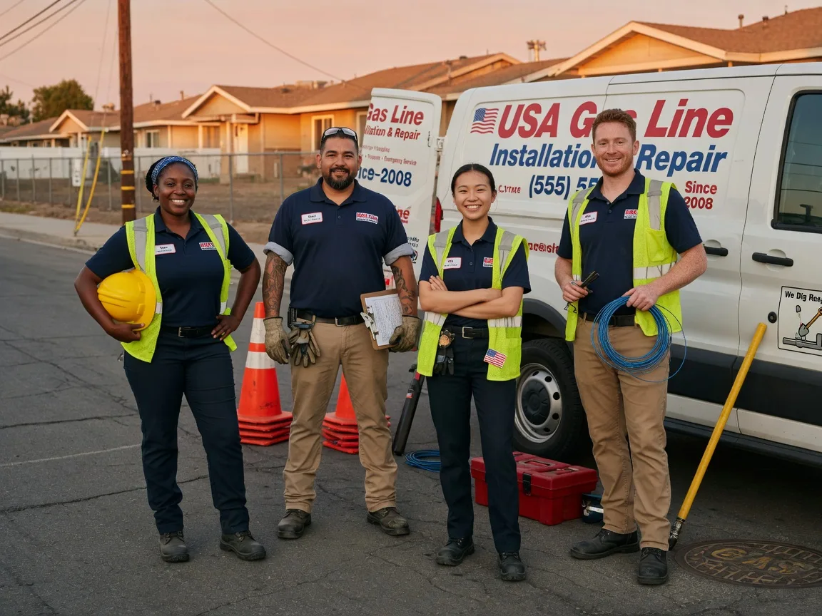 Gas Line Installation company in Normantown, WV